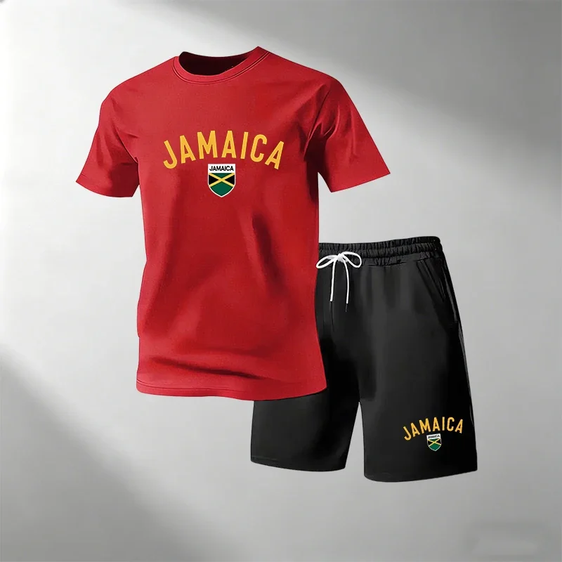 Outdoor Sports Leisure - JAMAICA Erkekler İçin Yazlık Günlük Tişört