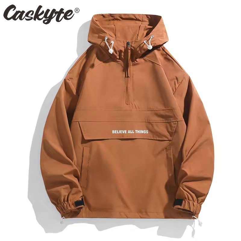 Outdoor Sport Coat - 2026 CASKYTE Erkekler Yürüyüş Ceketi Su
