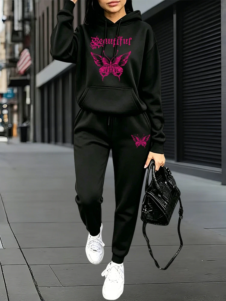 Outdoor Sports Outfit - Sonbahar Kış Günlük Rahat Spor Eşofman