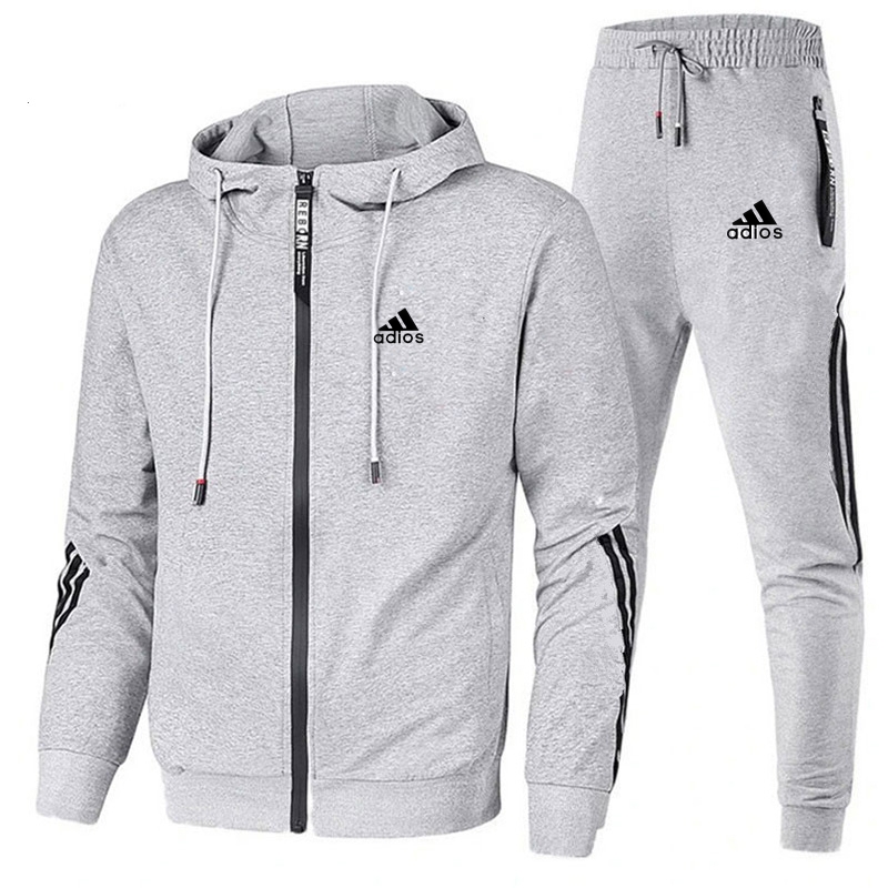 Outdoor Sports Outfit - İlkbahar Sonbahar Erkek Eşofman Takımları Uzun