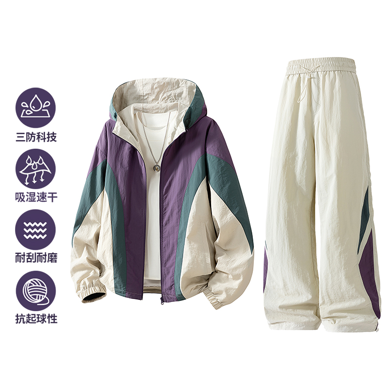 Yeni iki parçalı erkek ilkbaha - Outdoor Sports Outfit incelemesi ve fiyatı