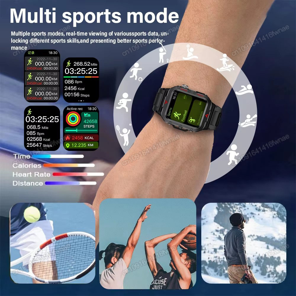 Yeni Erkek Akıllı Saat LED El  - Outdoor Sport Day incelemesi ve fiyatı