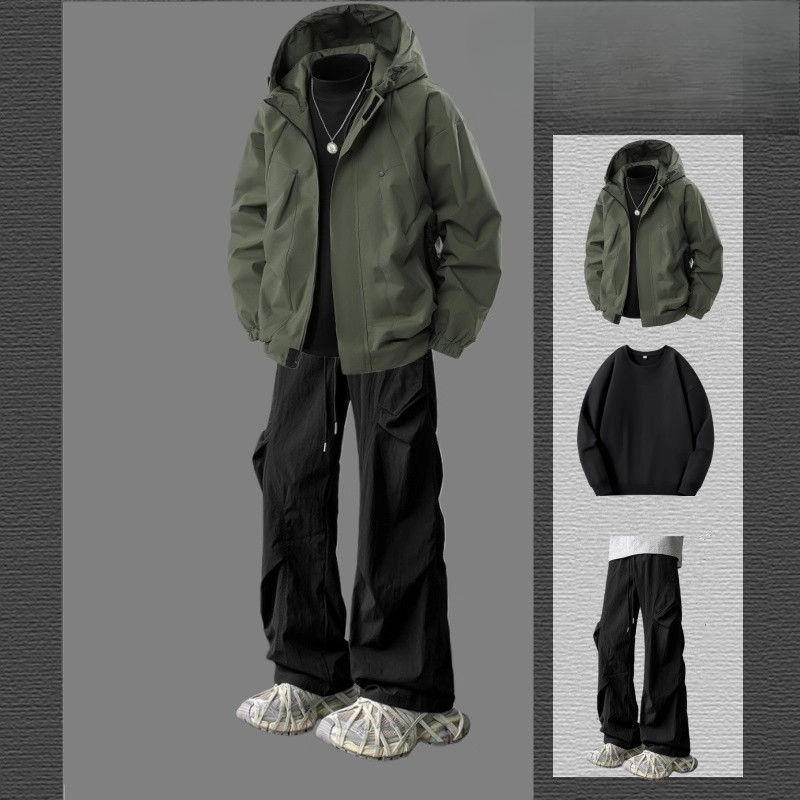 Erkek Polar Astarlı Ceket Takı - Outdoor Sports Outfit incelemesi ve fiyatı