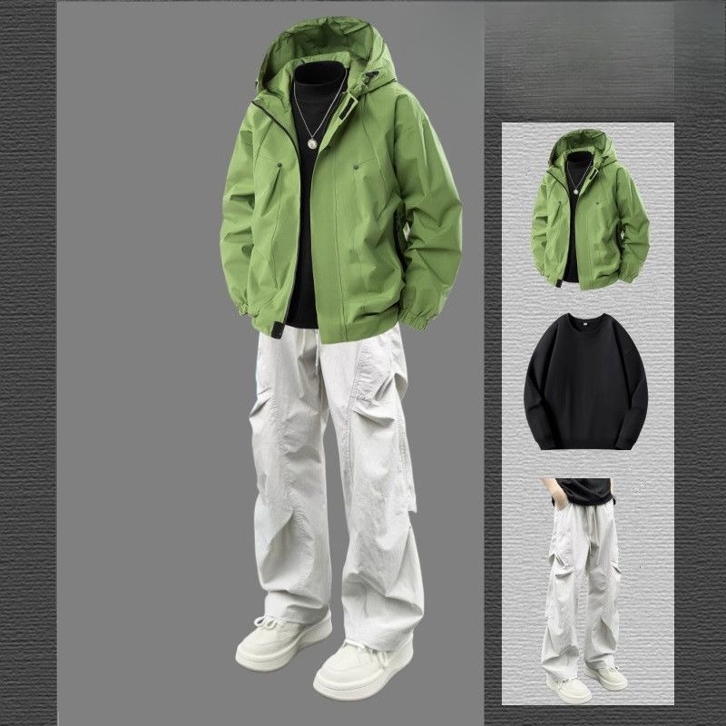 Erkek Polar Astarlı Ceket Takı - Outdoor Sports Outfit incelemesi ve fiyatı